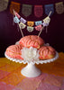 Mini papel picado cake topper by aymujershop