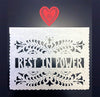 Rest in Power papel picado banners by Ay Mujer Shop