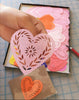 Pink papel picado hearts - Ay Mujer shop