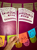 FLORES LINDAS personalized banderas - Any Ocassion