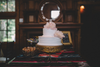 Rustic Woodland wedding cake topper by aymujershop