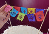 Coco papel picado cake topper by Ay Mujer