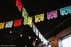 Colorful Mexican wedding flags by Ay Mujer shop