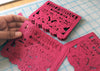 Wedding Mexican papel picado invitation inserts - Ay Mujer shop