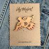 Paloma - wood pin