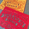 Family Reunion papel picado banners - by Ay Mujer Shop