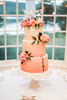 Pastel mini papel picado cake topper by Ay Mujer shop 