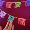 Mariposa mini papel picado banners by Ay Mujer Shop