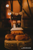 Donut wedding cake papel picado topper by Ay Mujer