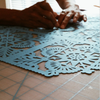 Handcutting details in papel picado by Ay Mujer Shop
