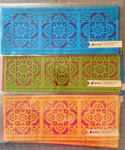 Altar Ofrenda papel picado panels by Ay Mujer Shop