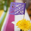 Personalized papel picado banderas by Ay Mujer