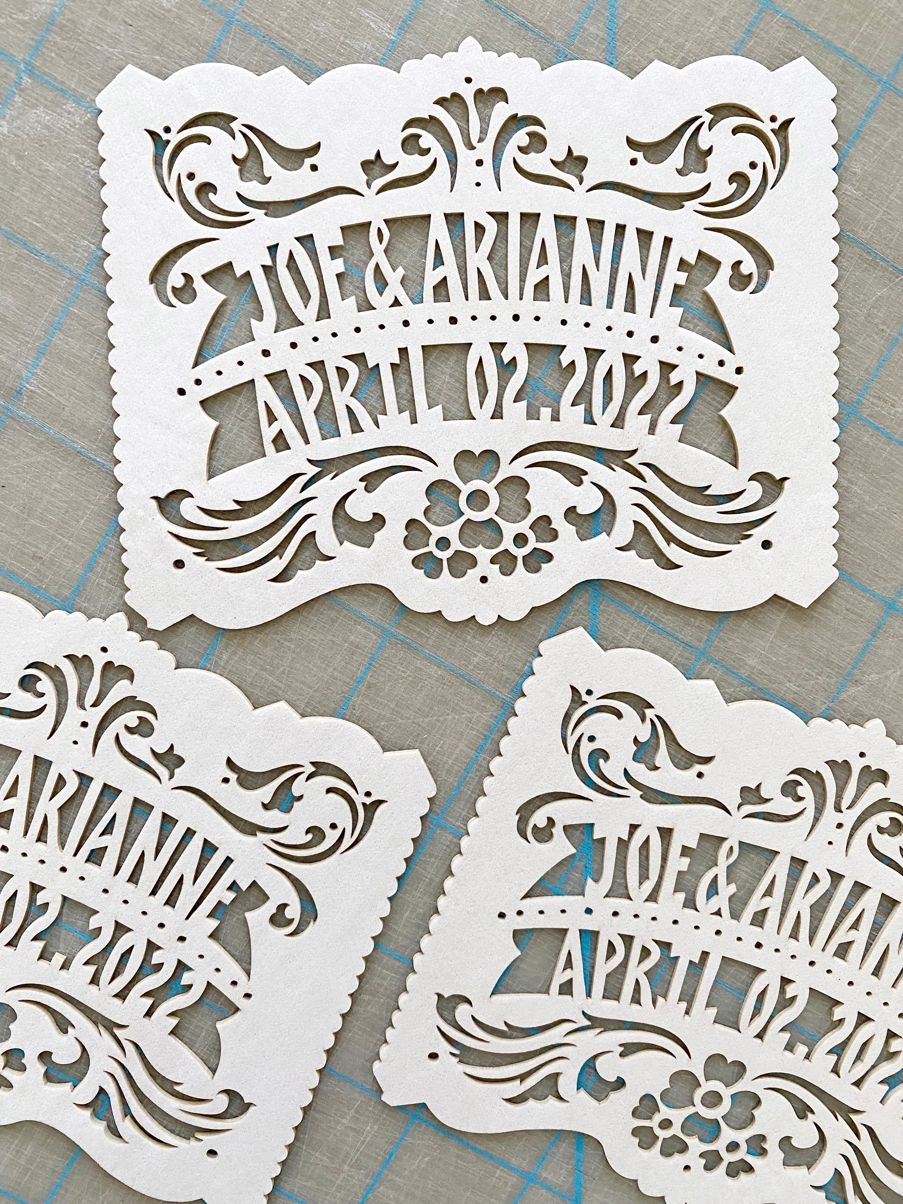 Paper Inserts For Wedding Invitations Mdf Floral Frame Wedding